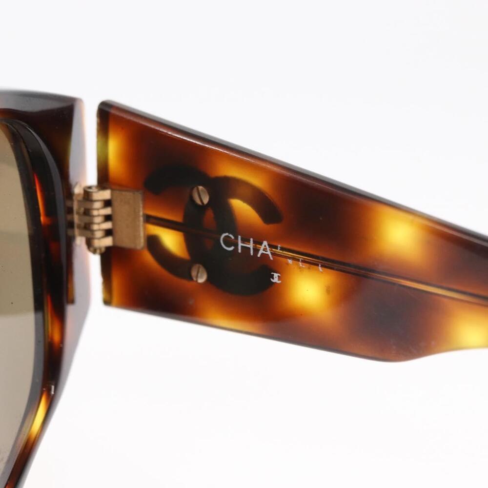 CHANEL Sunglasses plastic Brown CC Auth BA8098 - Picture 8 of 9